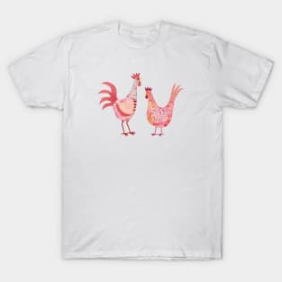 Hen and Cockerel T-Shirt